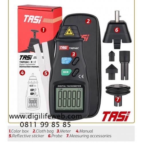 Tachometer Data Logger TASI TA8146C